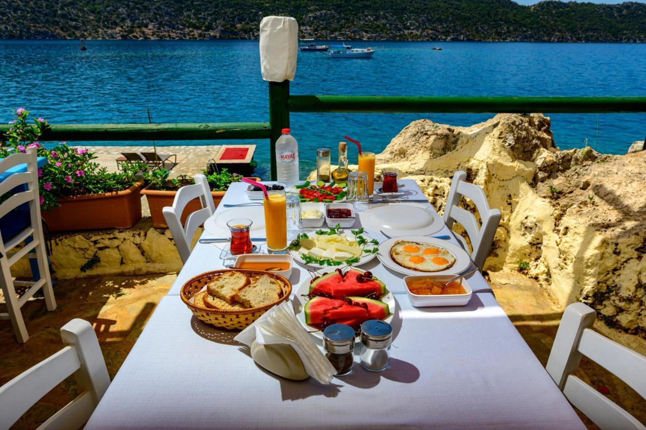 Ankh Pension Kaleucagız Exterior foto